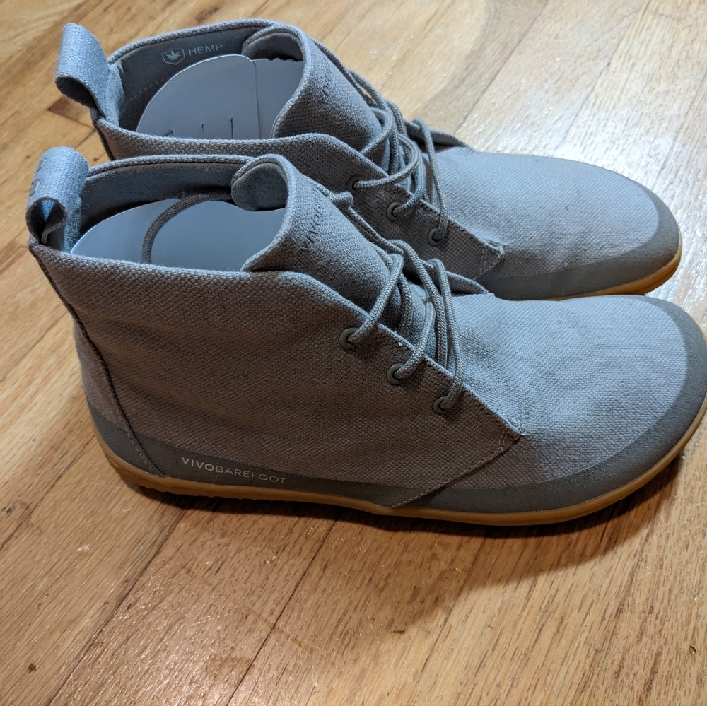 Vivobarefoot gobi III hemp womens zinc size 39L.